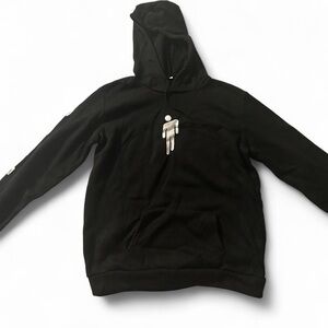 Black “Billie Eilish” logo hoodie